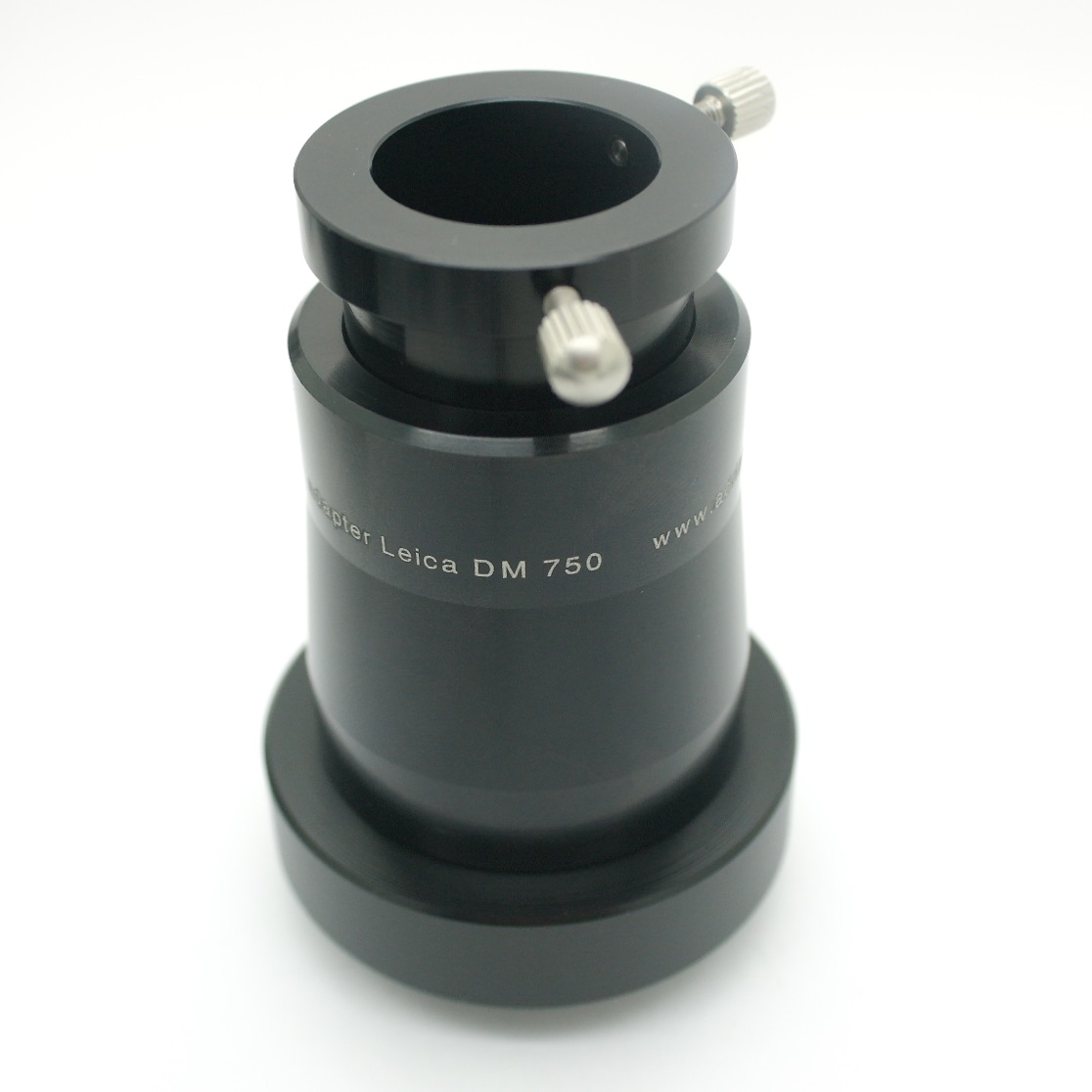 Raccordo, adattatore microscopio Leica DM 750 a camere Ø 23,2mm