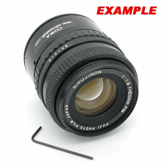 Raccordo semifisso camera mirrorless Canon R  a obiettivo Fujica X